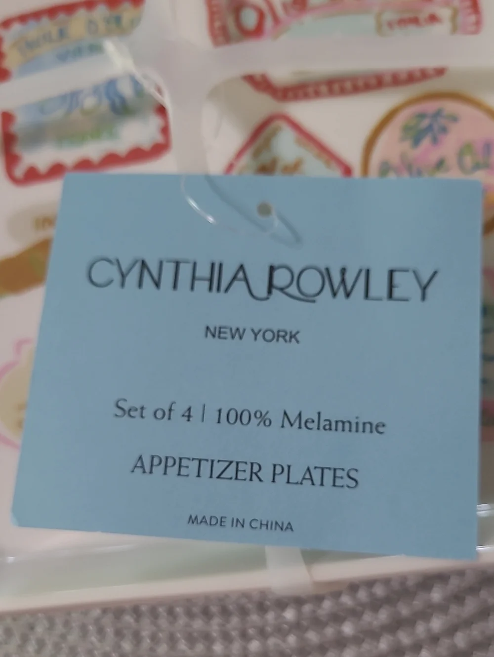 Cynthia Rowley Appetizer Plate/Trays